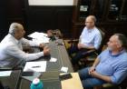 Matzkin y Christensen se reunieron con Hirtz