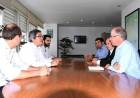 Matzkin se reunió con los Ministros Rodríguez, Simone y Baudry