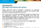 Prórroga vencimientos de cuotas de Mercantil Andina
