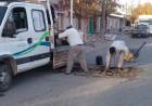 Bacheo en el 13