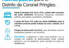 Nuevas Pautas para el Distrito de Coronel Pringles