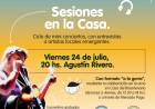 "Sesiones en la casa" llega para compartir un momento distinto