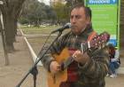 Le taparon el tomacorrientes al cantante de la Plaza