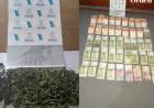 Aprehendidos por tenencia de marihuana y esclarecen un robo