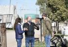 El Intendente Lisandro Matzkin recorrió parte de la obra pública que se está ejecutando en nuestra ciudad