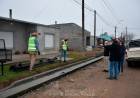 Continúa el avance de la obra de cordón cuneta en el Barrio Autoconstrucción