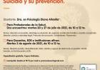 Capacitación Virtual en Suicidio y su prevención