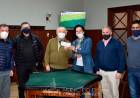 Divisorio, Club de Pelota e Independiente recibieron ayuda económica