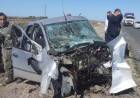Murió un policía y hay varios heridos graves en un choque frontal