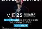 El reconocido músico y compositor Daniel Sartori visitará Coronel Pringles