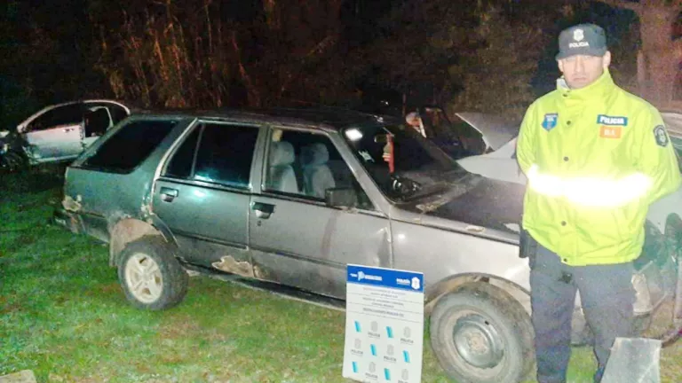 Lo detuvieron por circular en un auto con la patente cambiada