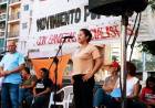 Heredia y Castillo estuvieron en un acto con Pitrola