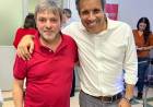 Junto a Gastón Manes en Coronel Suárez