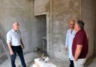 El Intendente Lisandro Matzkin recorrió las obras que se están ejecutando en el Hospital Municipal