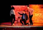Se presentó la obra de teatro "Invisible"