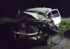 Ruta 51: un herido en un choque frontal entre un auto y un camión