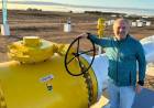 Iñaki Letona estuvo en la inauguración del Gasoducto Kichner