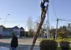 Instalan Fibra óptica y más cámaras en Pringles e Indio Rico