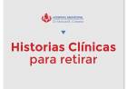 Historias clínicas para retirar 