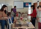 Taller sobre hilado y tejido artesanal