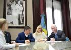 El Intendente Matzkin firmó convenio con el Gobernador Kicillof