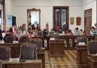 Estudiantes visitaron el Palacio Municipal y la Sala Legislativa