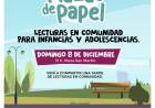 Plazas de papel: lectura, juegos y arte en Plaza San Martín