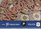 Decomiso de gran cantidad de embutidos y arrollados de pollo en mal estado