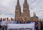 Kicillof reclamó por las rutas nacionales y los radicales del sur le reclamaron por las rutas provinciales