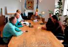 Reunión de trabajo con los Intendentes de Dorrego y La Madrid