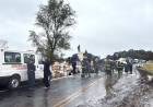Ruta 51: Vuelco de un camión