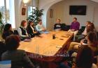 La Intendenta Interina Rosana Amondarain recibió esta mañana a representantes de agencias de turismo