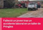 Falleció un joven tras un accidente laboral en un taller de Pringles