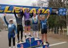 Bochín Mandrini y Guillermo Erro participaron de una carrera en Río Colorado
