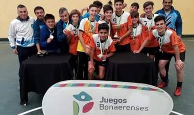 Medalla de oro para el futsal de la Escuela Agrotécnica