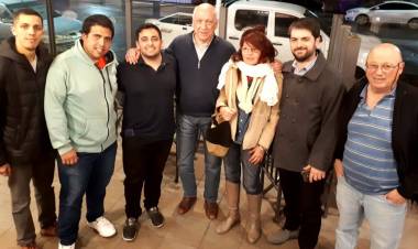 Hourticolou estuvo con Antonio Bonfatti