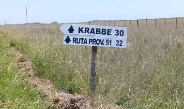 Cartelería en parajes