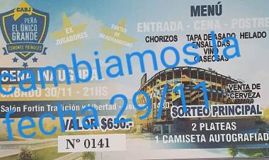 Cambiamos la fecha 29/11