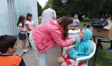 Odontología hizo prevención en la EAV