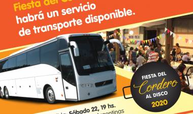 Micro para la Fiesta del Cordero al Disco