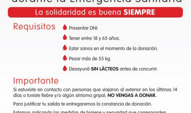 Necesitamos vecinos solidarios