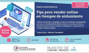 “Tips para vender online en tiempos de aislamiento”