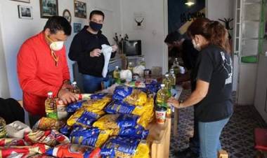La Cámpora tuvo su sábado de Jornada Solidaria en Pringles