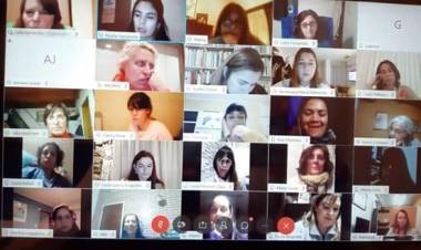 Carnevali y Soto, estuvieron en reunión ZOOM con Ministra Provincial