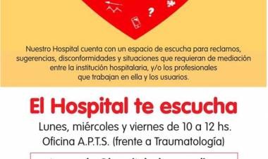 “El Hospital te escucha”