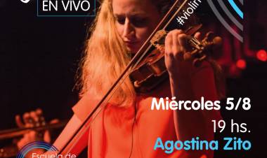 Charlas en vivo con Agostina Zito