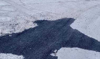 Siguen los trabajos de bacheo en la ciudad