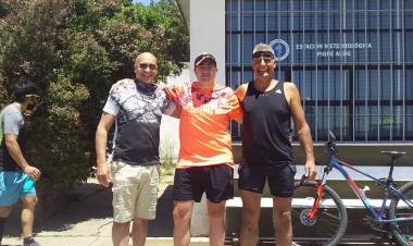 Ciclistas de Pringles corrieron en Pigüé
