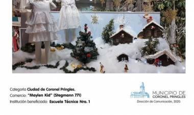 Ganadores de Pringles se viste de Navidad