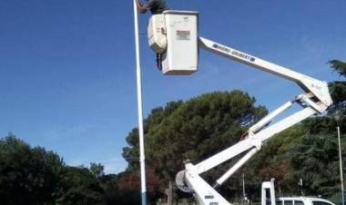La Plaza San Martín de la localidad de Indio Rico recibirá los 91 años de la localidad con nuevas luces